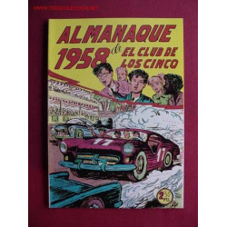 EL CLUB DE LOS CINCO (MAGA). ALMANAQUE 1958 (facsimil)